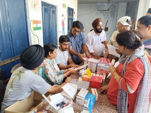 ਸ੍ਰੀ ਗੁਰੂ ਨਾਨਕ ਦੇਵ ਚੈਰੀਟੇਬਲ ਸੋਸਾਇਟੀ ਵੱਲੋਂ ਮੁਫ਼ਤ ਮੈਡੀਕਲ ਕੈਂਪ